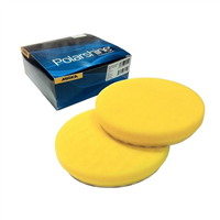 MOUSSE DE POLISSAGE LISSE MEDIUM ALVEOLEE 150X25MM LOT DE 2