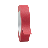 RUBAN DE MASQUAGE PVC ROUGE 19MMX66M