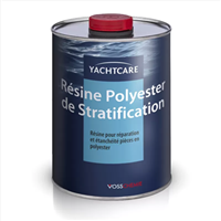 RESINE POLYESTER DE STRATIFICATION 2KG SANS CATALYSEUR